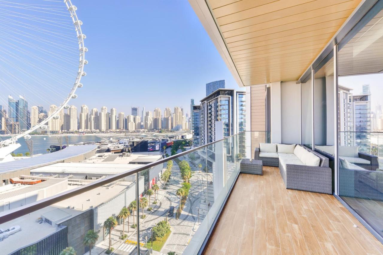 Luxury 2 Bedroom Beachfront Apt W Stunning Sea View Dubaj Exteriér fotografie